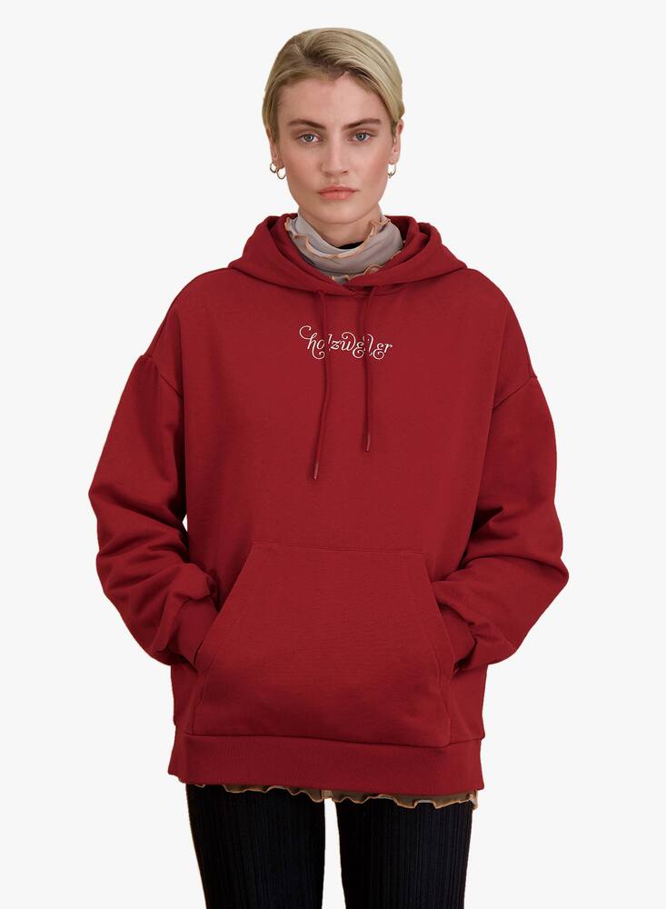 rinascente Holzweiler Placebo Hoodie oversized with flower printed