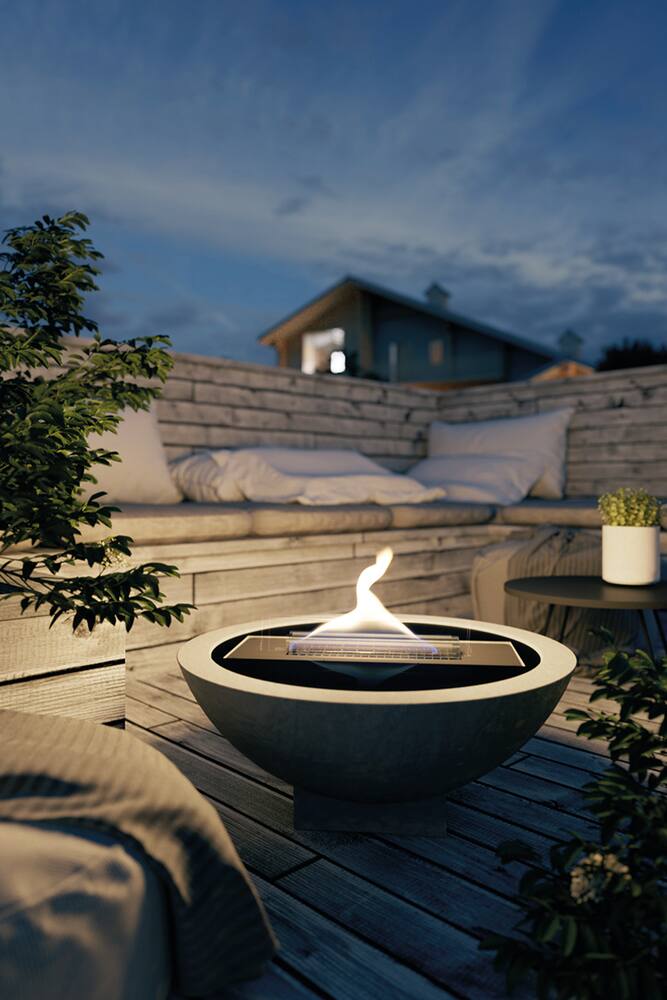 rinascente Tender Flame Iris Fireplace