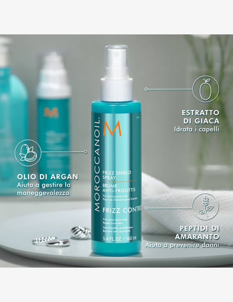 Moroccanoil Frizz Shield Spray - immagine 2 Moroccanoil Frizz Shield Spray - immagine 2