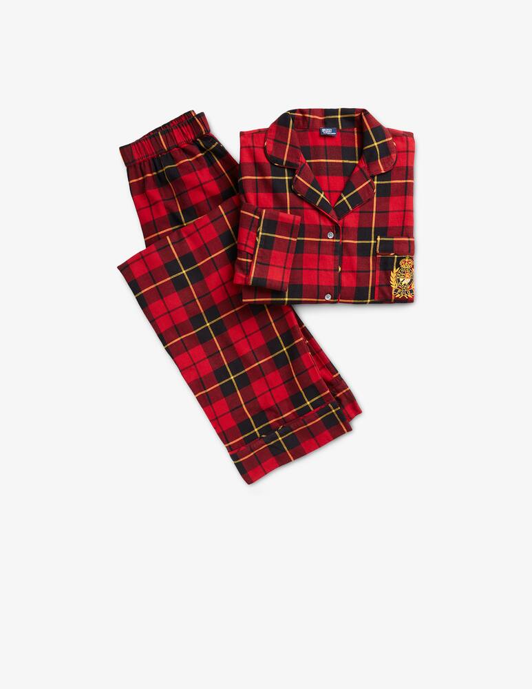 rinascente Polo Ralph Lauren Pigiama lungo aperto manica lunga