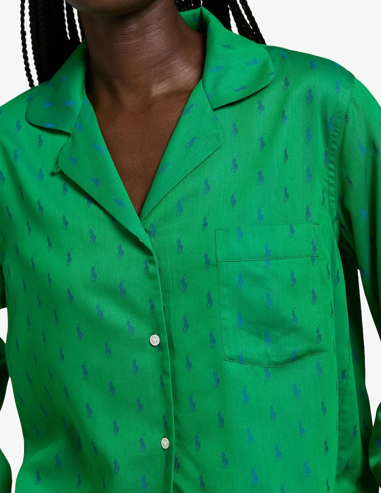 rinascente Polo Ralph Lauren All over logo pyjama