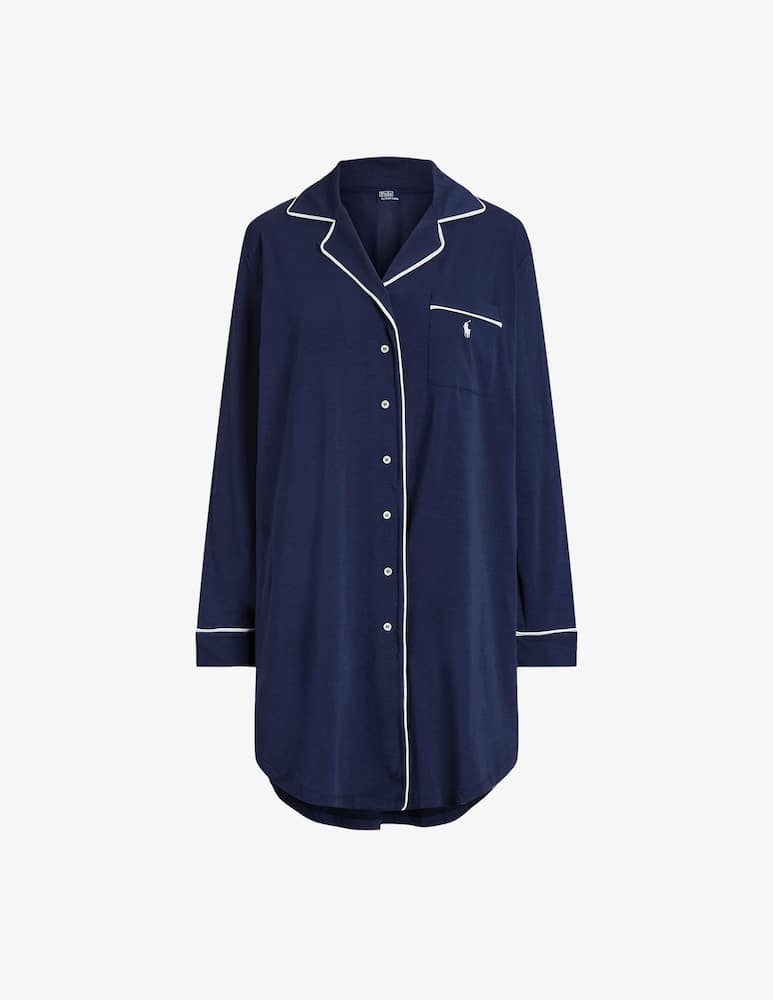 Polo Ralph Lauren Piped sleepshirt - picture 4 Polo Ralph Lauren Piped sleepshirt - picture 4