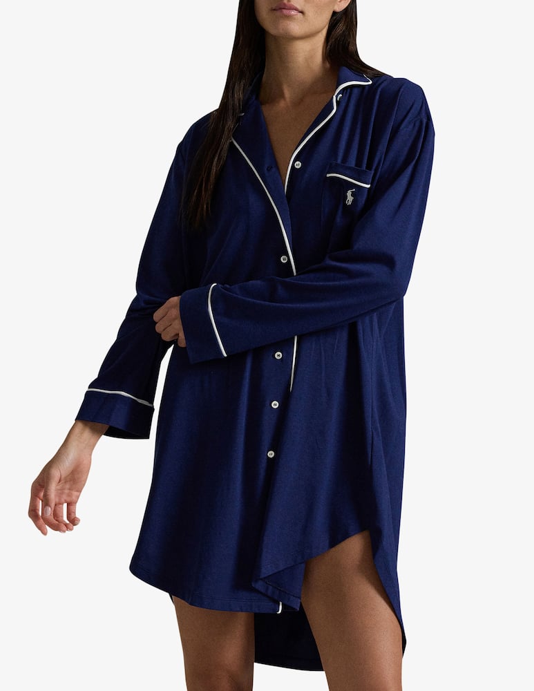 Polo Ralph Lauren Piped sleepshirt - picture 2 Polo Ralph Lauren Piped sleepshirt - picture 2