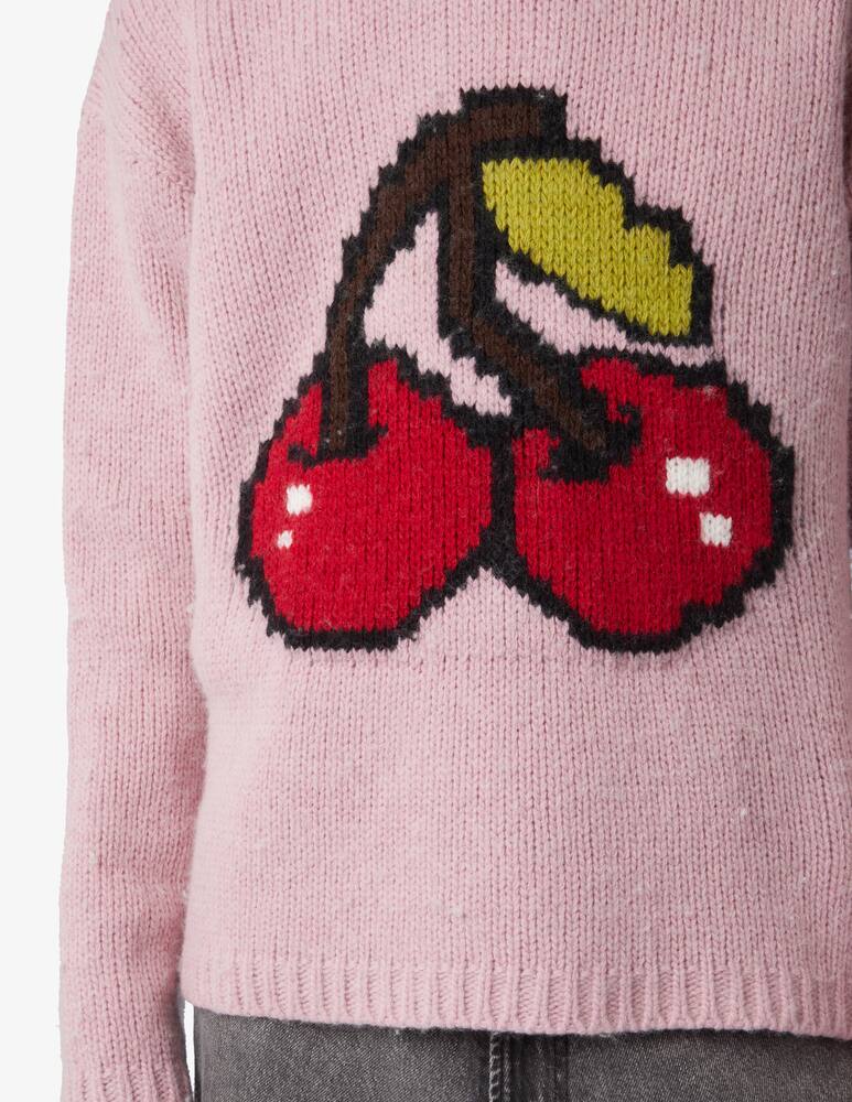 Our Legacy Sonar roundneck sweater - Pink - picture 4 Our Legacy Sonar roundneck sweater - Pink - picture 4