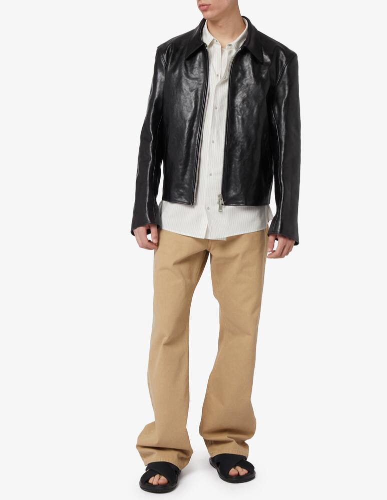 rinascente Our Legacy Jacket leather mini