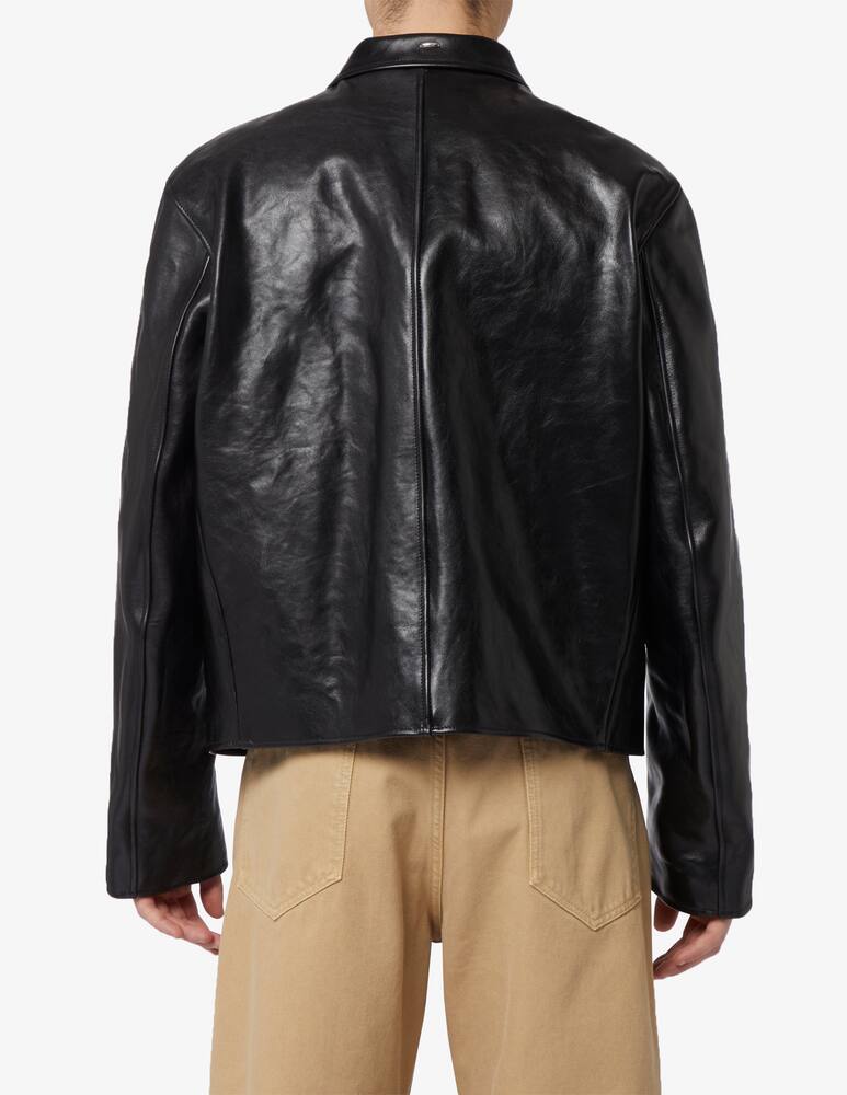 rinascente Our Legacy Jacket leather mini