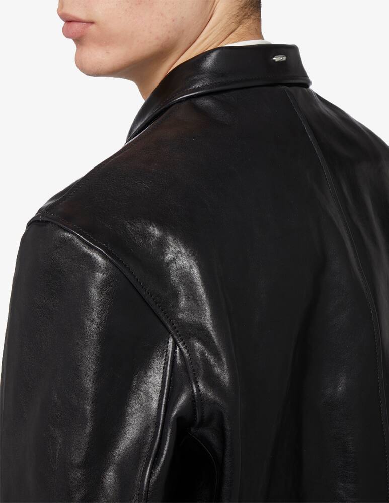 rinascente Our Legacy Jacket leather mini