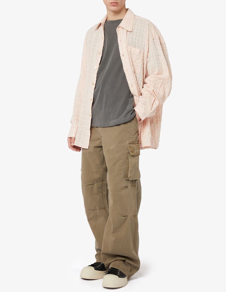 rinascente Our Legacy Cargo mount herringbone trousers