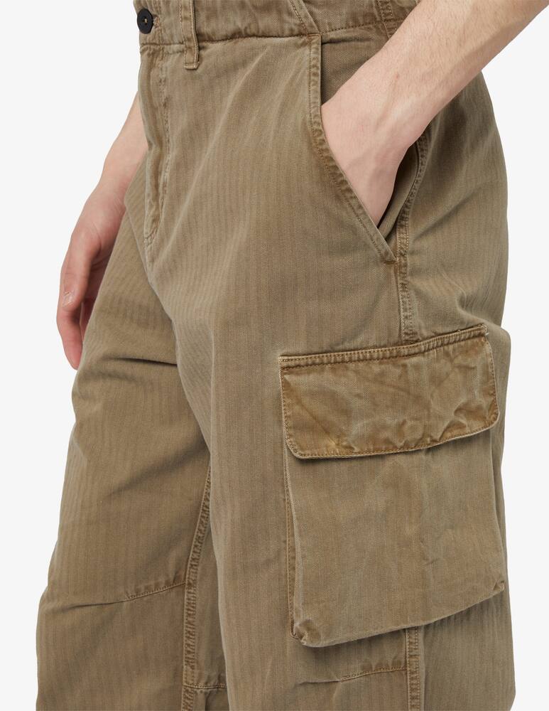 rinascente Our Legacy Cargo mount herringbone trousers