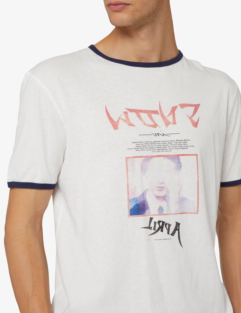 rinascente Our Legacy Maglietta tanker shigatsu print