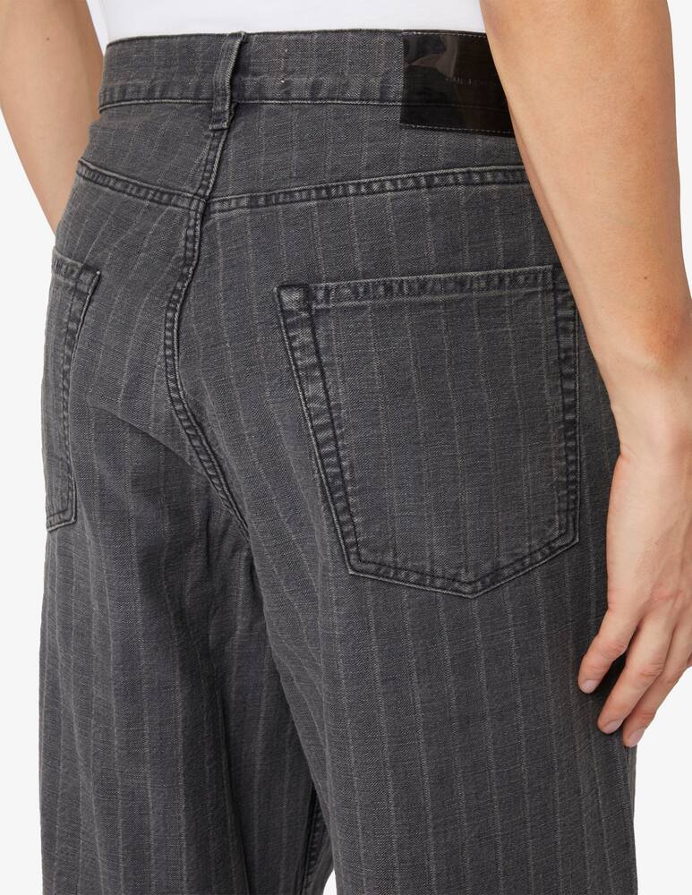 rinascente Our Legacy Denim grey torino stripe