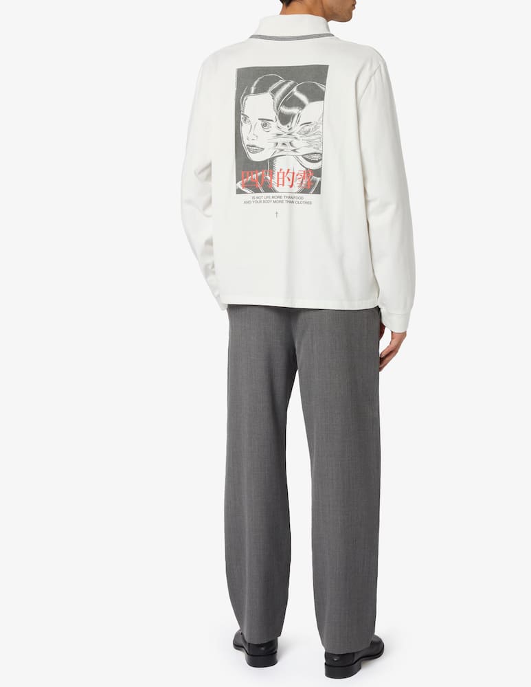 rinascente Our Legacy Long sleeve t-shirt academy coll twins print