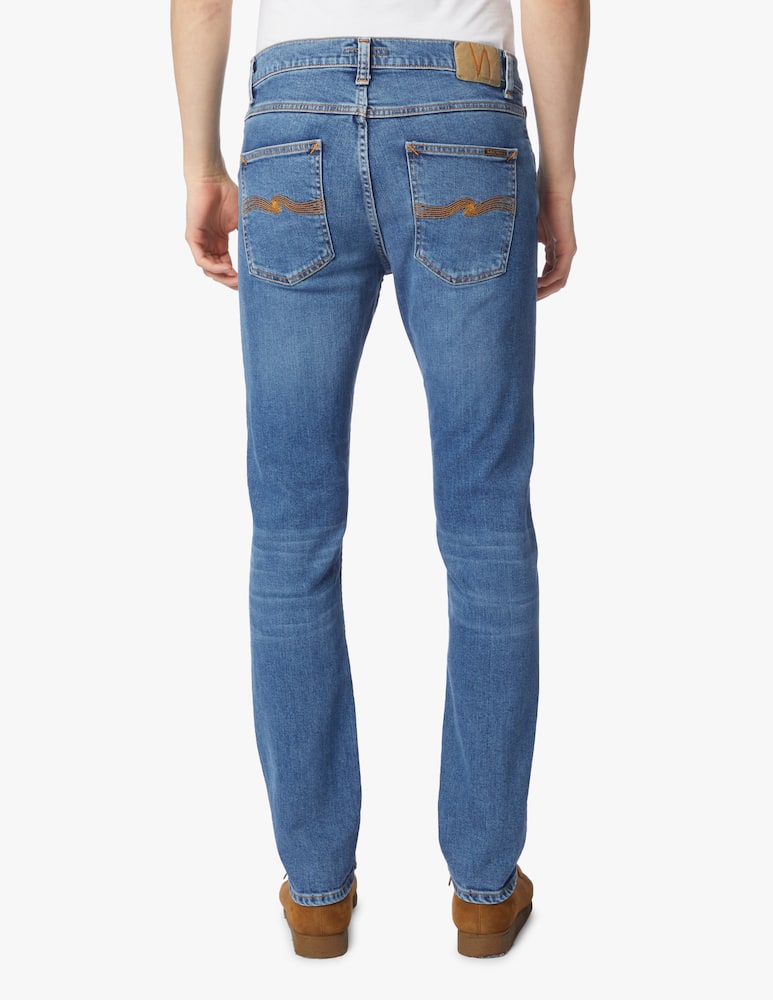 Nudie Jeans Lean dean slim jeans - blue - picture 3 Nudie Jeans Lean dean slim jeans - blue - picture 3