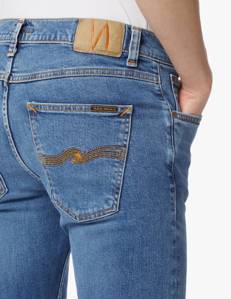 Nudie Jeans Lean dean slim jeans - blue - picture 4 Nudie Jeans Lean dean slim jeans - blue - picture 4
