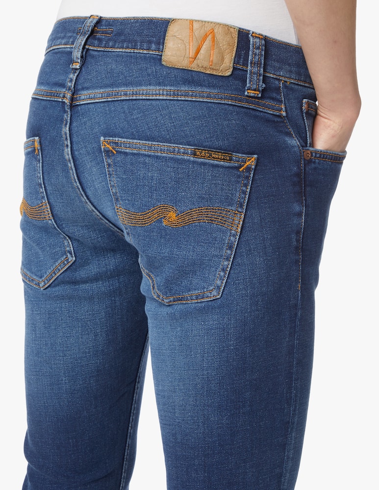 Nudie Jeans Grim tim slim jeans - blue - picture 4 Nudie Jeans Grim tim slim jeans - blue - picture 4