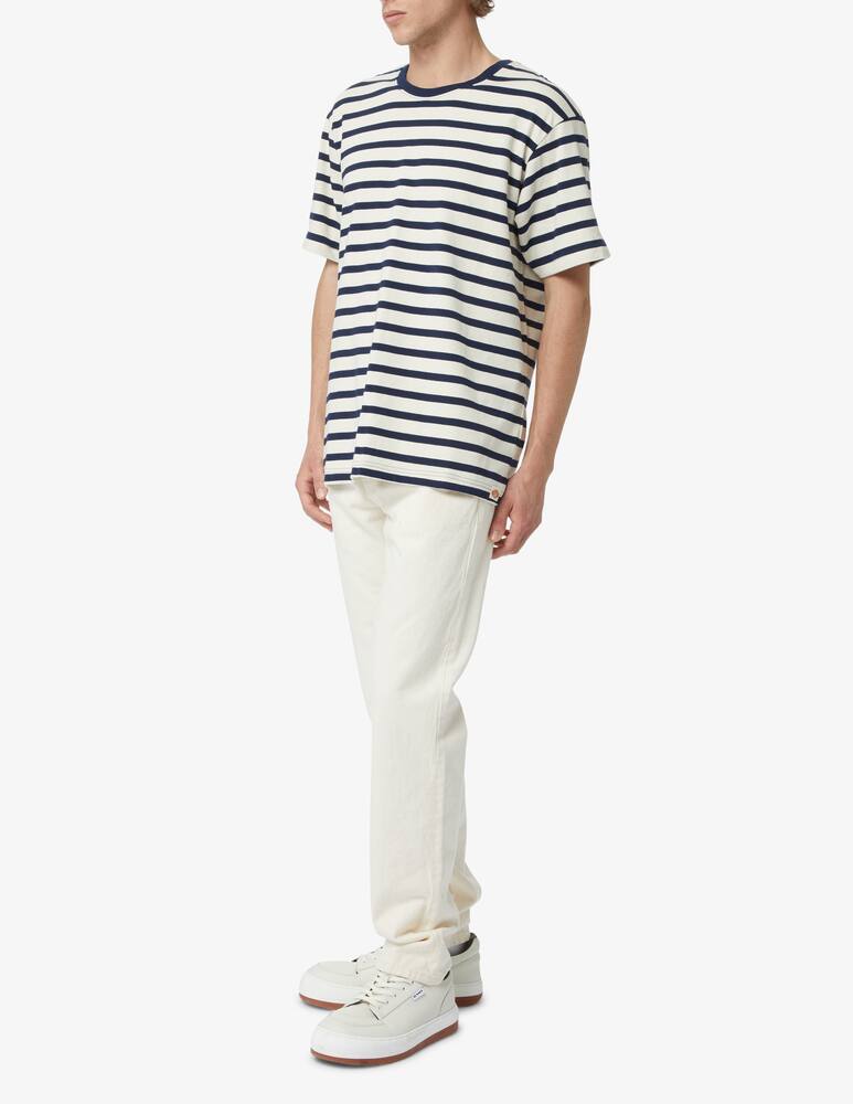 rinascente Nudie Jeans Maglietta manica corta uno breton a righe - multicolor