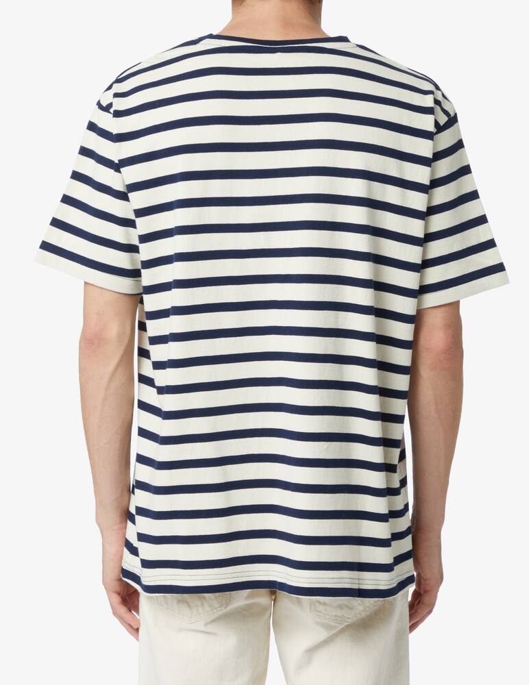 rinascente Nudie Jeans Maglietta manica corta uno breton a righe - multicolor