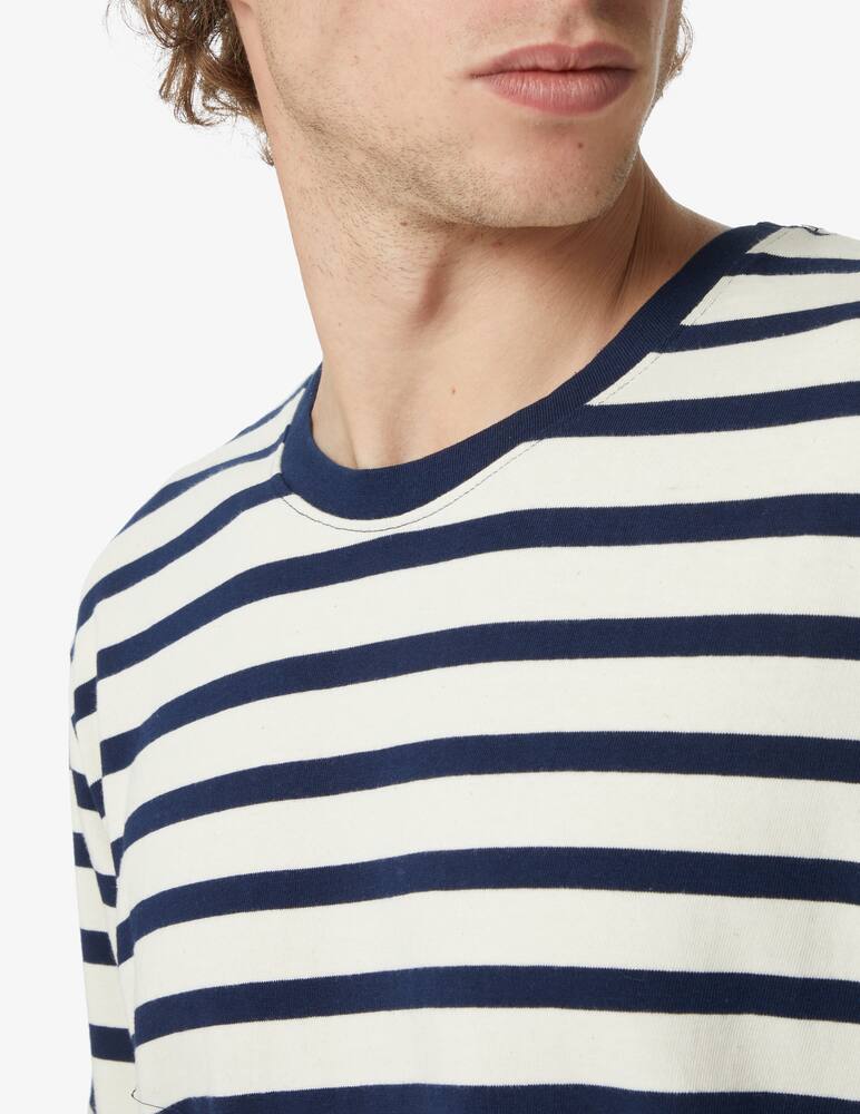 rinascente Nudie Jeans Maglietta manica corta uno breton a righe - multicolor