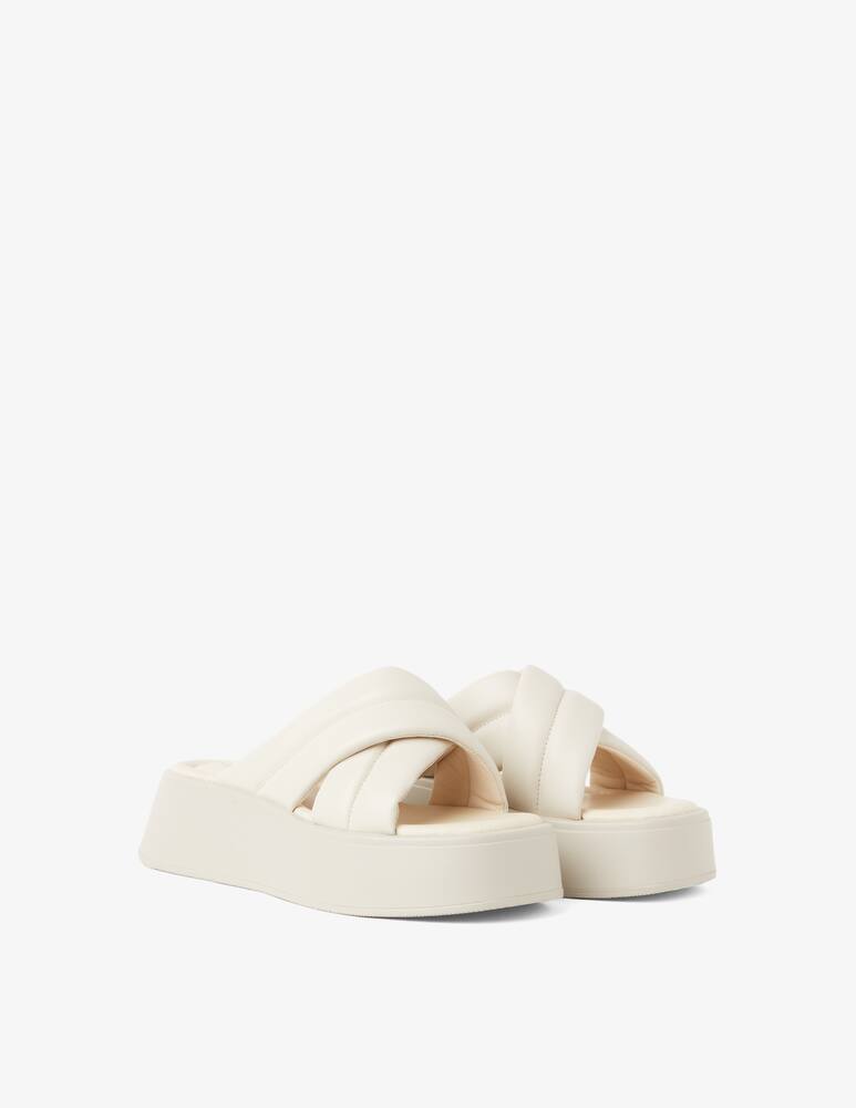 rinascente Vagabond Shoemakers Courtney wedge crossed stripe sandals