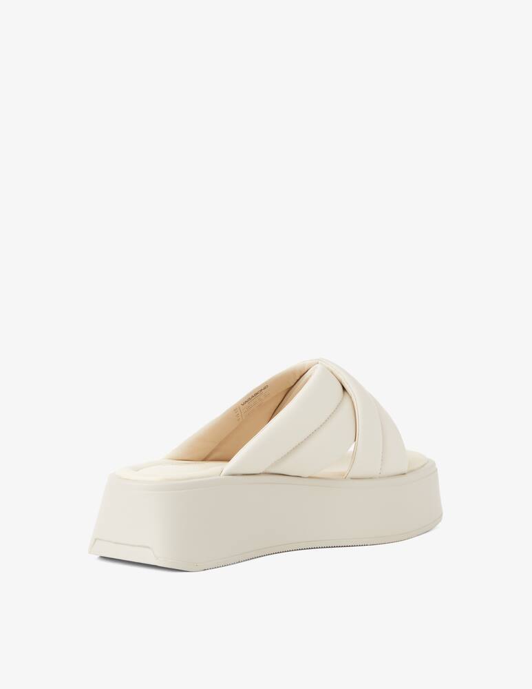 rinascente Vagabond Shoemakers Courtney wedge crossed stripe sandals