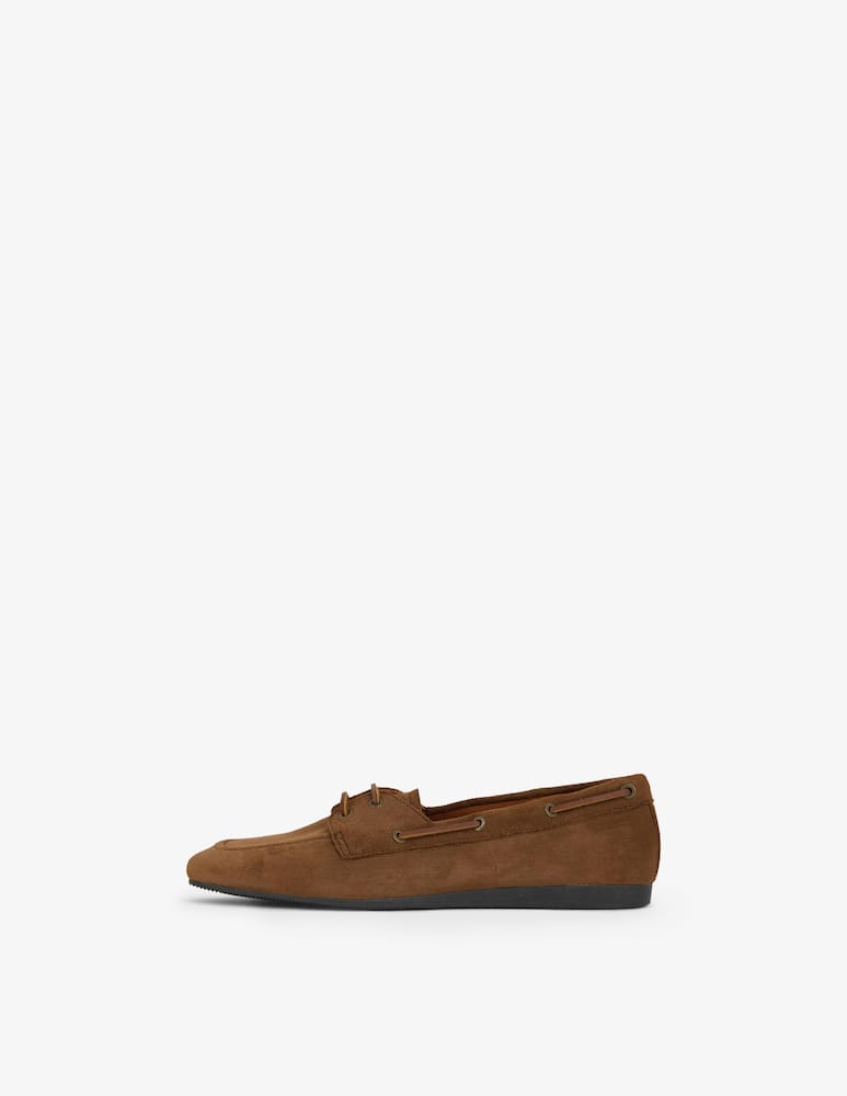 rinascente Vagabond Shoemakers Hillary suede boat shoes