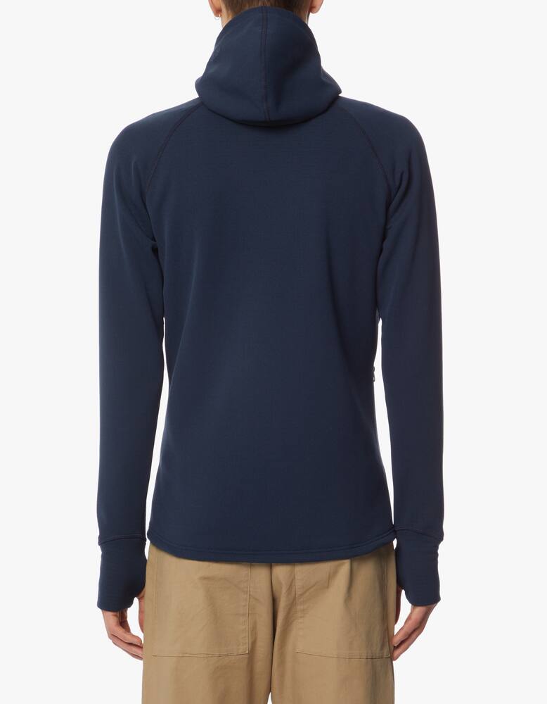 rinascente Houdini M's mono air hoodie full zip