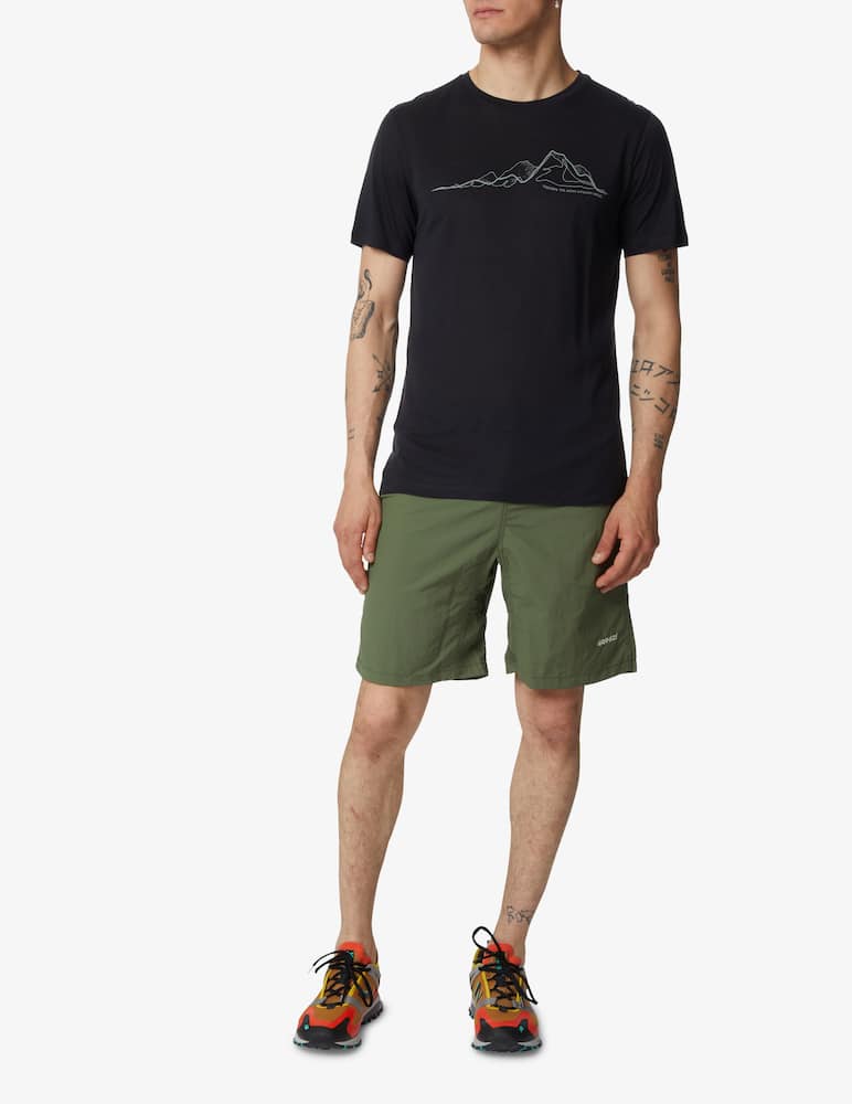 rinascente Houdini Tencel logo t-shirt - black