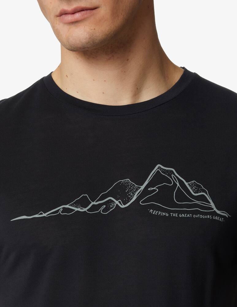 rinascente Houdini Tencel logo t-shirt - black