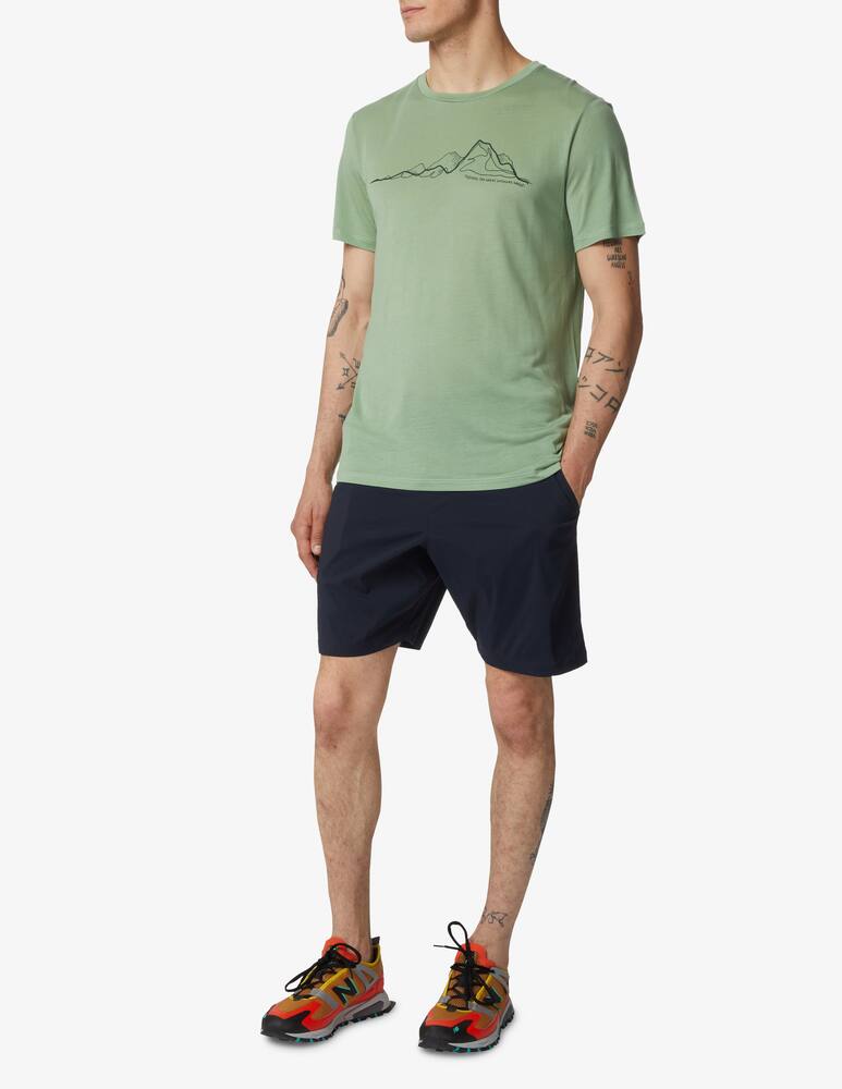 rinascente Houdini Tencel logo t-shirt - green