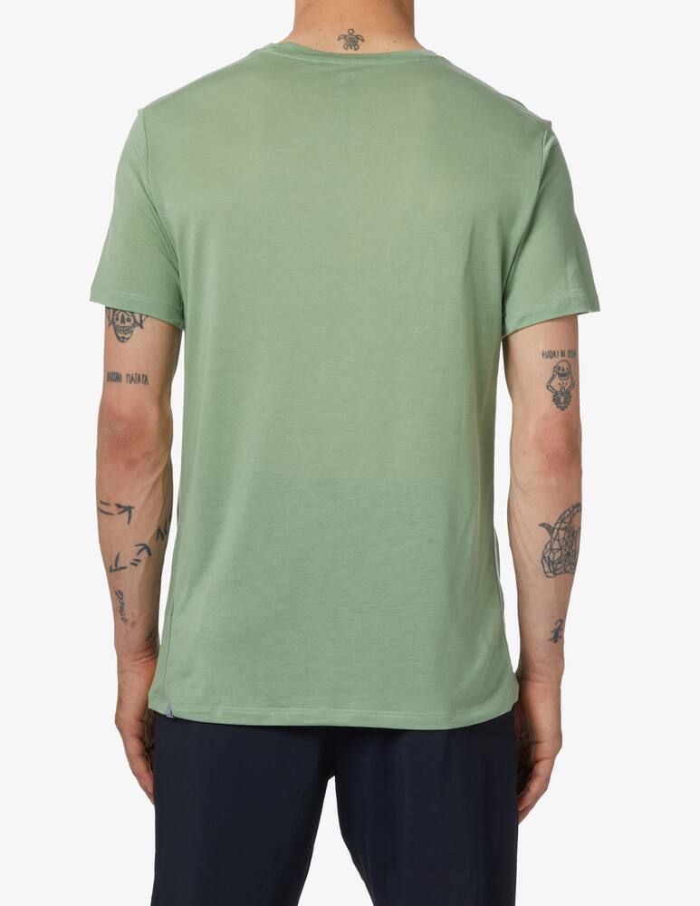 rinascente Houdini Tencel logo t-shirt - green