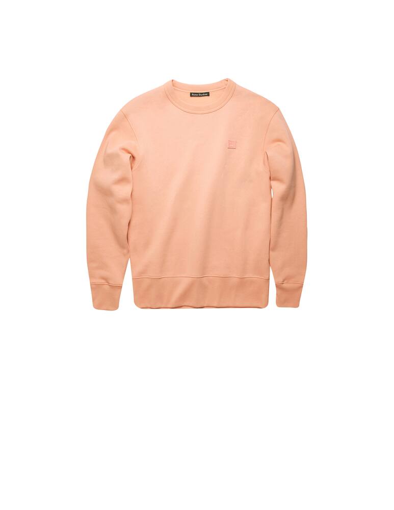 rinascente Acne Studios Felpa girocollo in cotone - rosa