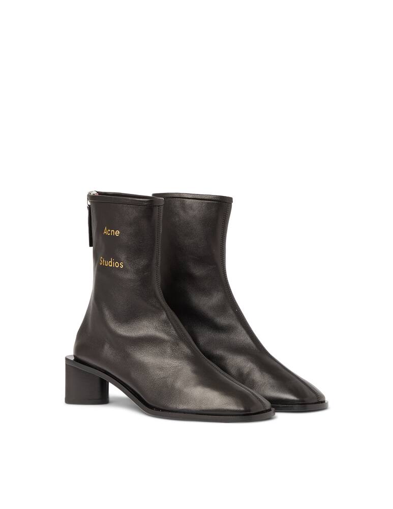 rinascente Acne Studios Bertine leather booties