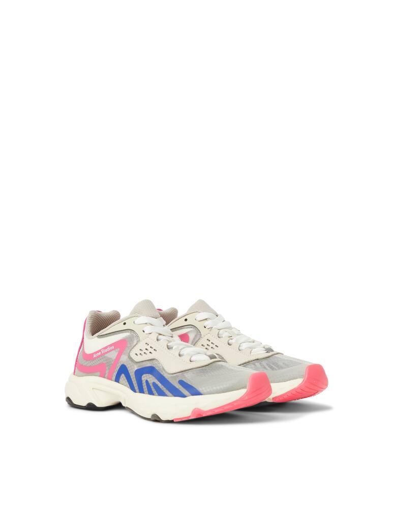 rinascente Acne Studios Buzz fluo runner sneakers