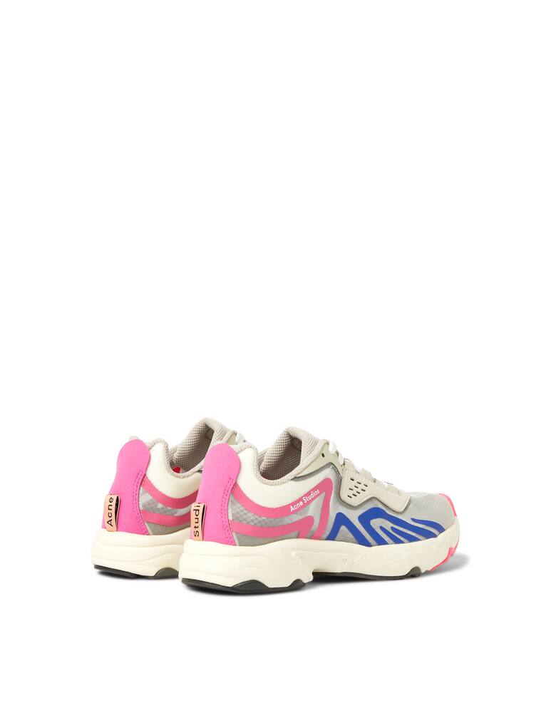 rinascente Acne Studios Buzz fluo runner sneakers