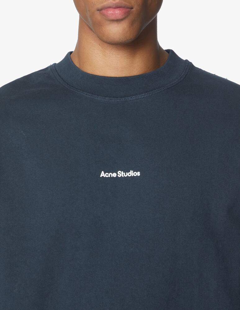 rinascente Acne Studios T-shirt small logo acne studios - black