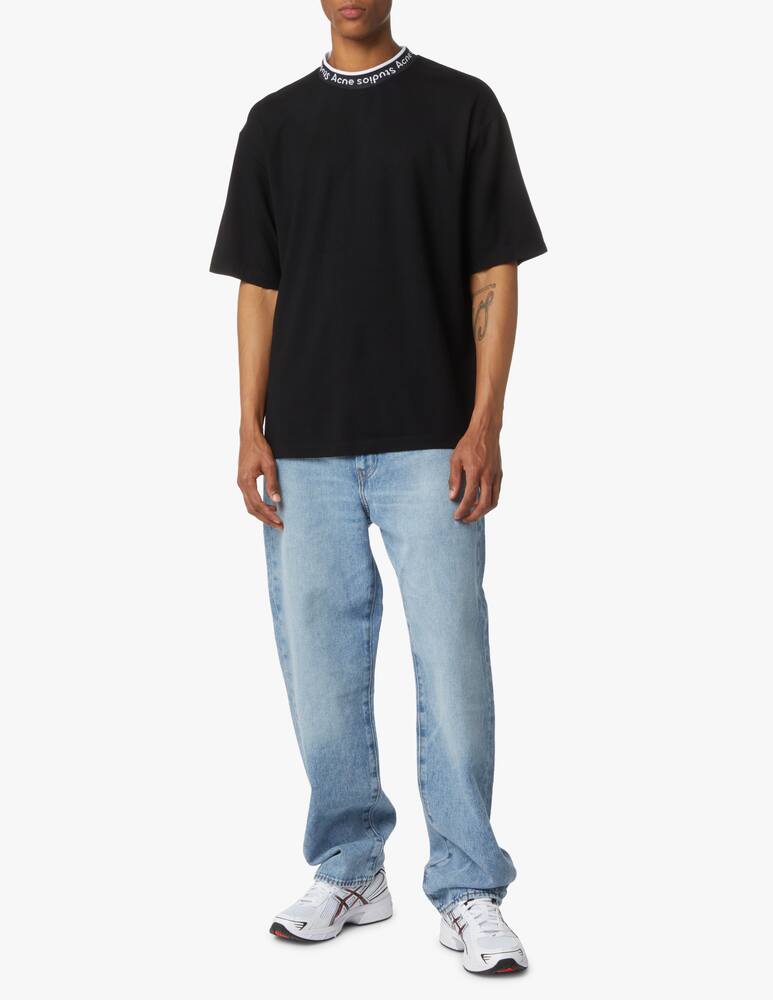 rinascente Acne Studios Logo collar t-shirt 