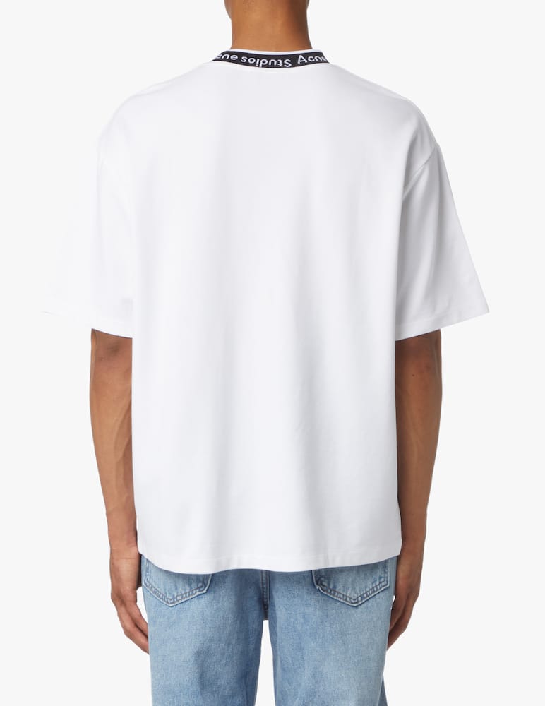 Acne Studios T-shirt con logo sul collo - immagine 3 Acne Studios T-shirt con logo sul collo - immagine 3
