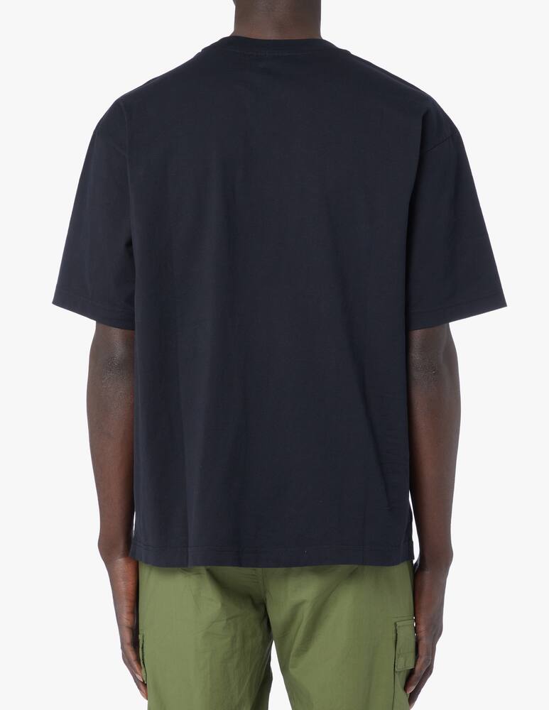 Acne Studios Maglietta con etichetta rosa e taschino - Nero - immagine 3 Acne Studios Maglietta con etichetta rosa e taschino - Nero - immagine 3