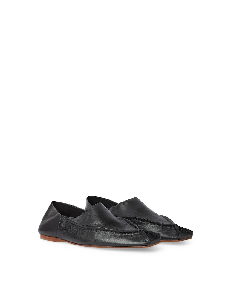 rinascente Acne Studios Leather slippers