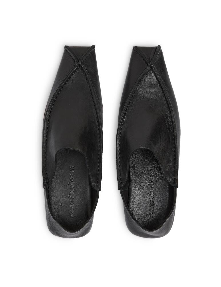 rinascente Acne Studios Leather slippers