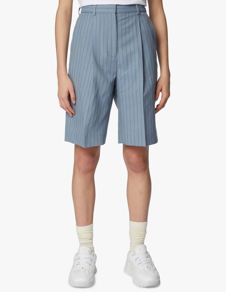 rinascente Acne Studios Bermuda gessato Ruthie in lana