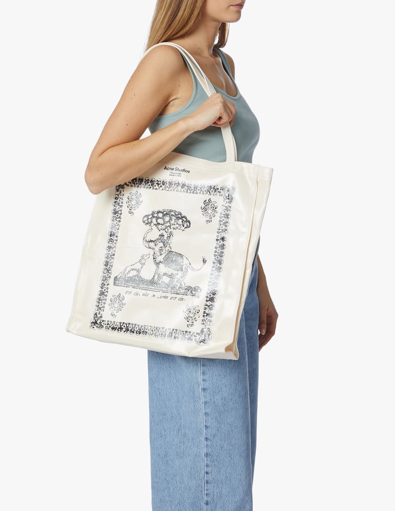 rinascente Acne Studios Borsa shopper Oilcloth