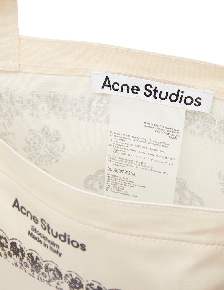 rinascente Acne Studios Borsa shopper Oilcloth