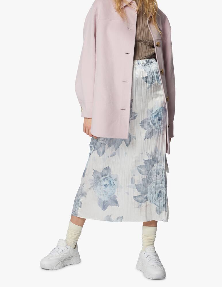 rinascente Acne Studios Gonna midi con stampa a fiori