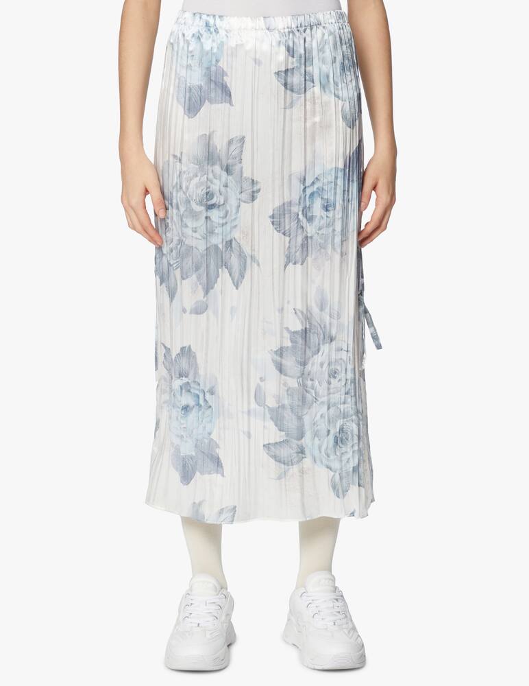 rinascente Acne Studios Gonna midi con stampa a fiori