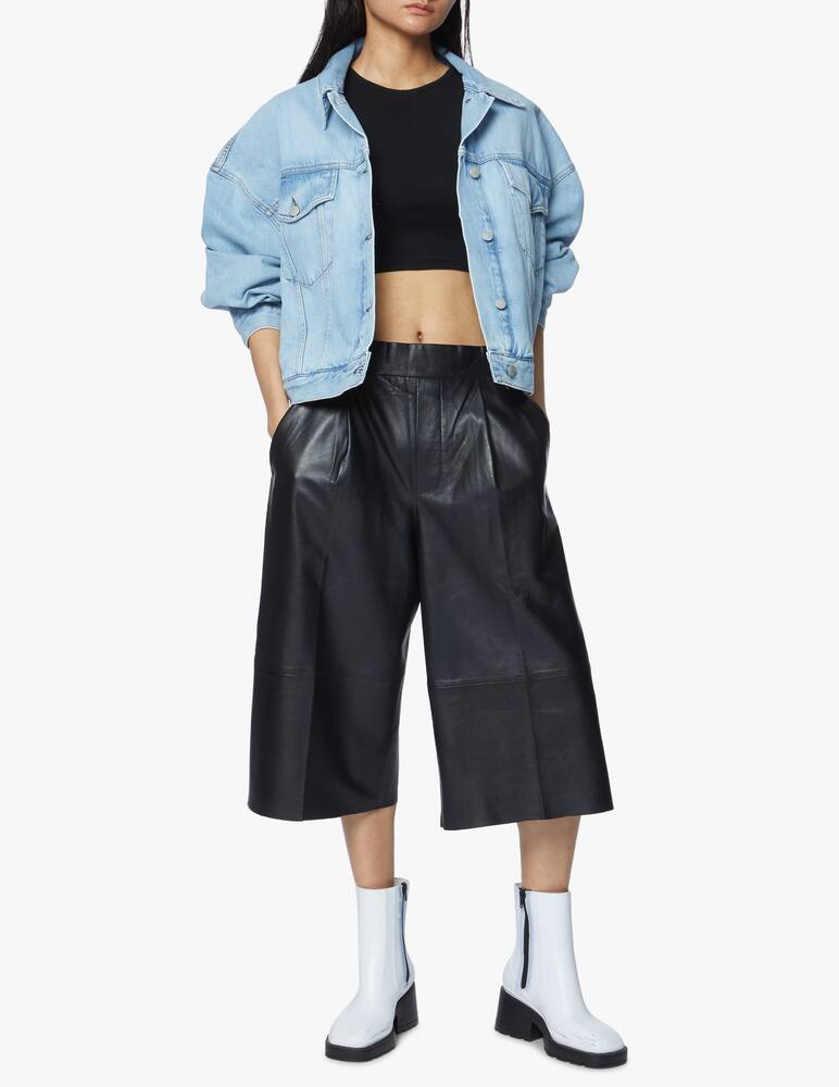 rinascente Acne Studios Oversize cotton jacket