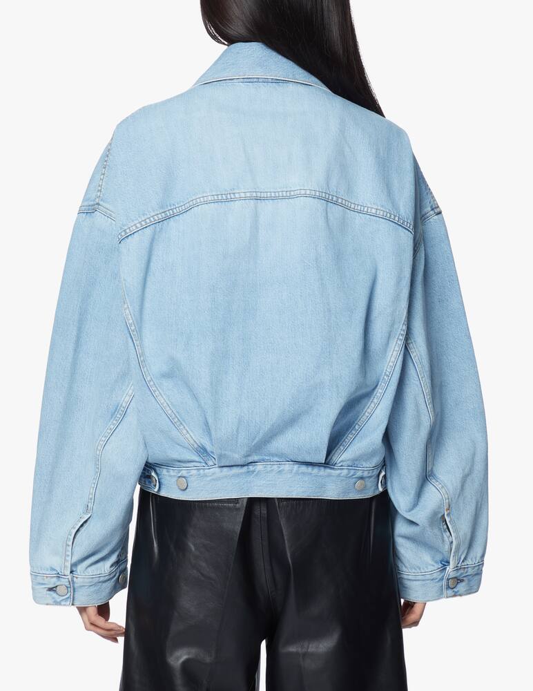 rinascente Acne Studios Oversize cotton jacket