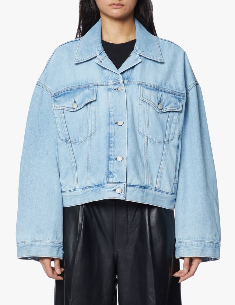 rinascente Acne Studios Oversize cotton jacket
