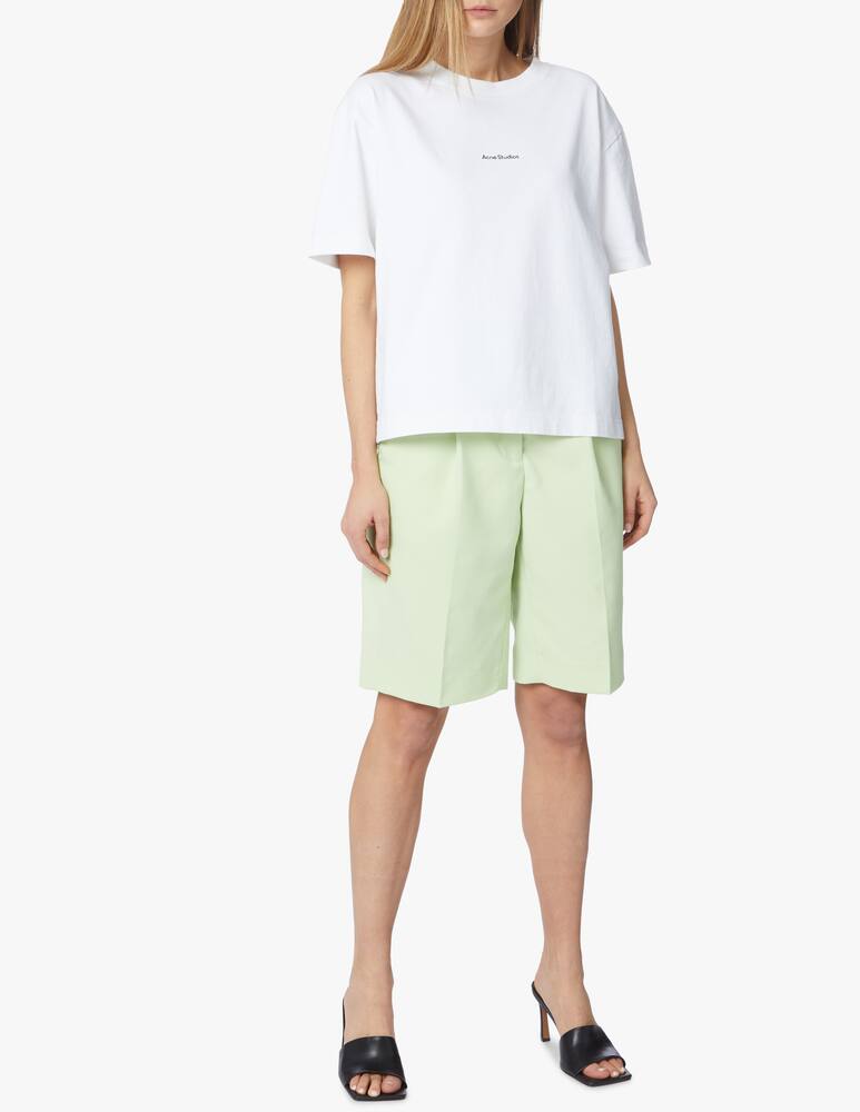 rinascente Acne Studios Ruthie wool blend shorts