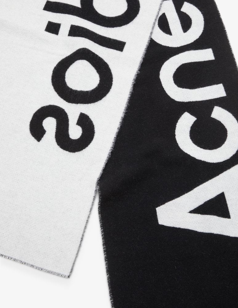 rinascente Acne Studios Sciarpa big logo
